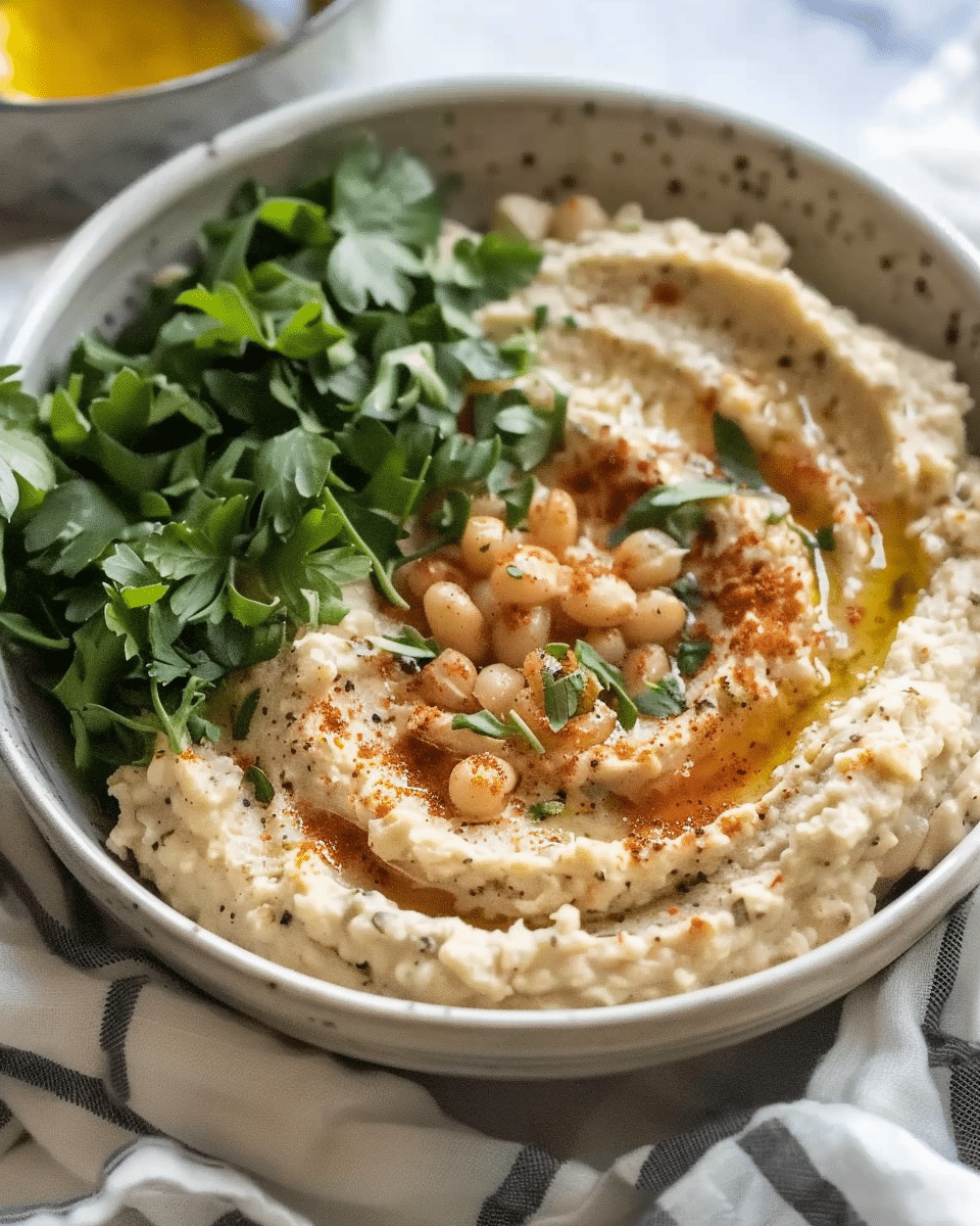 White Bean Purée With Chicken