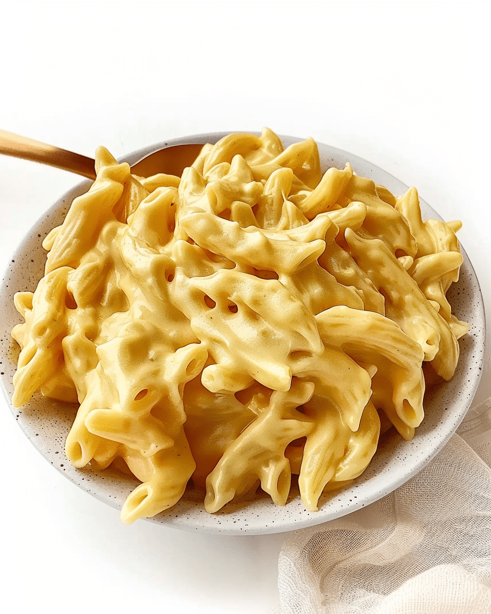Vegan Silken Tofu Mac and Cheese