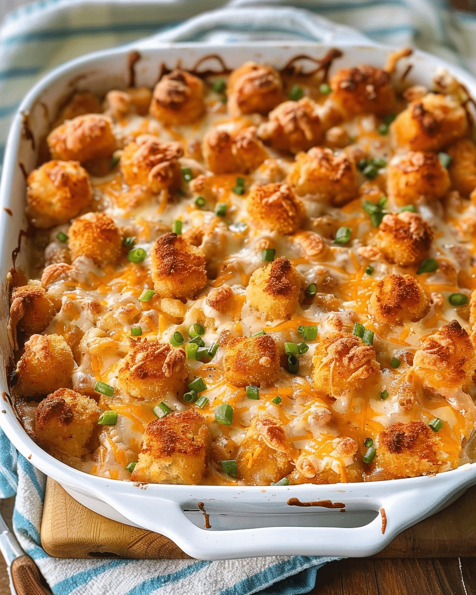 Chicken Tater Tot Casserole