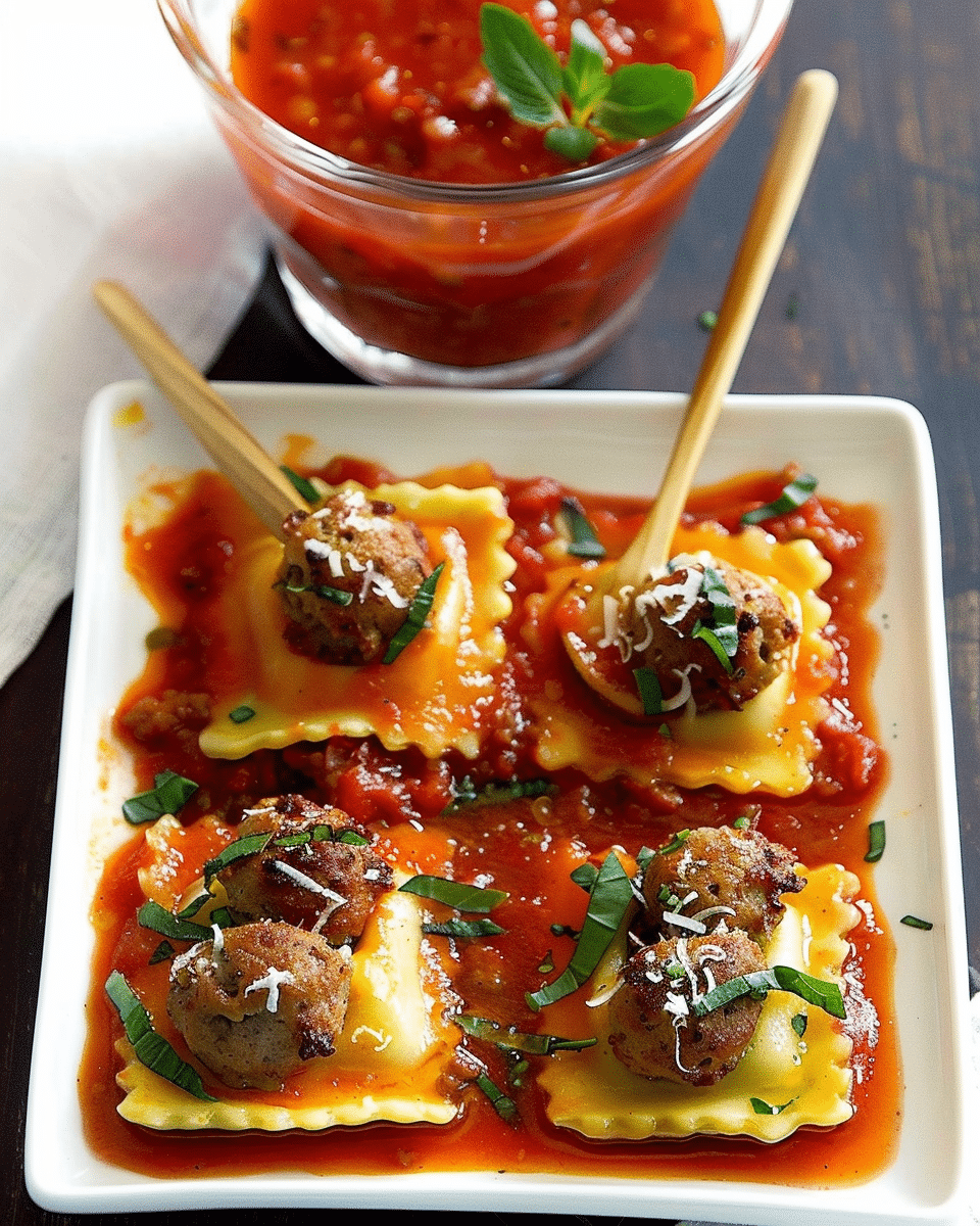 Italian Sausage & Ravioli