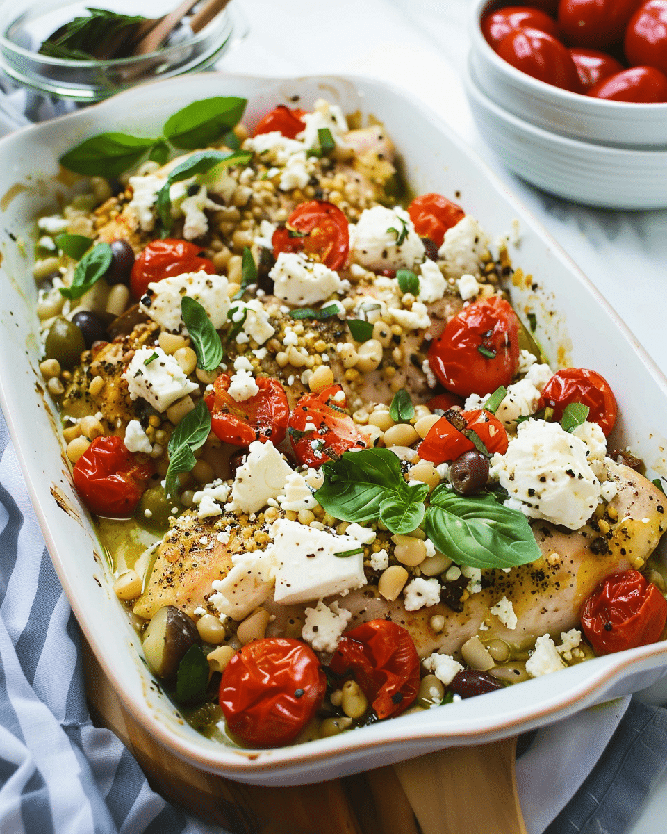 Mediterranean Chicken Bake