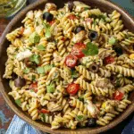Zesty Tex Mex Chicken Pasta Salad