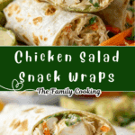 Chicken Salad Snack Wraps