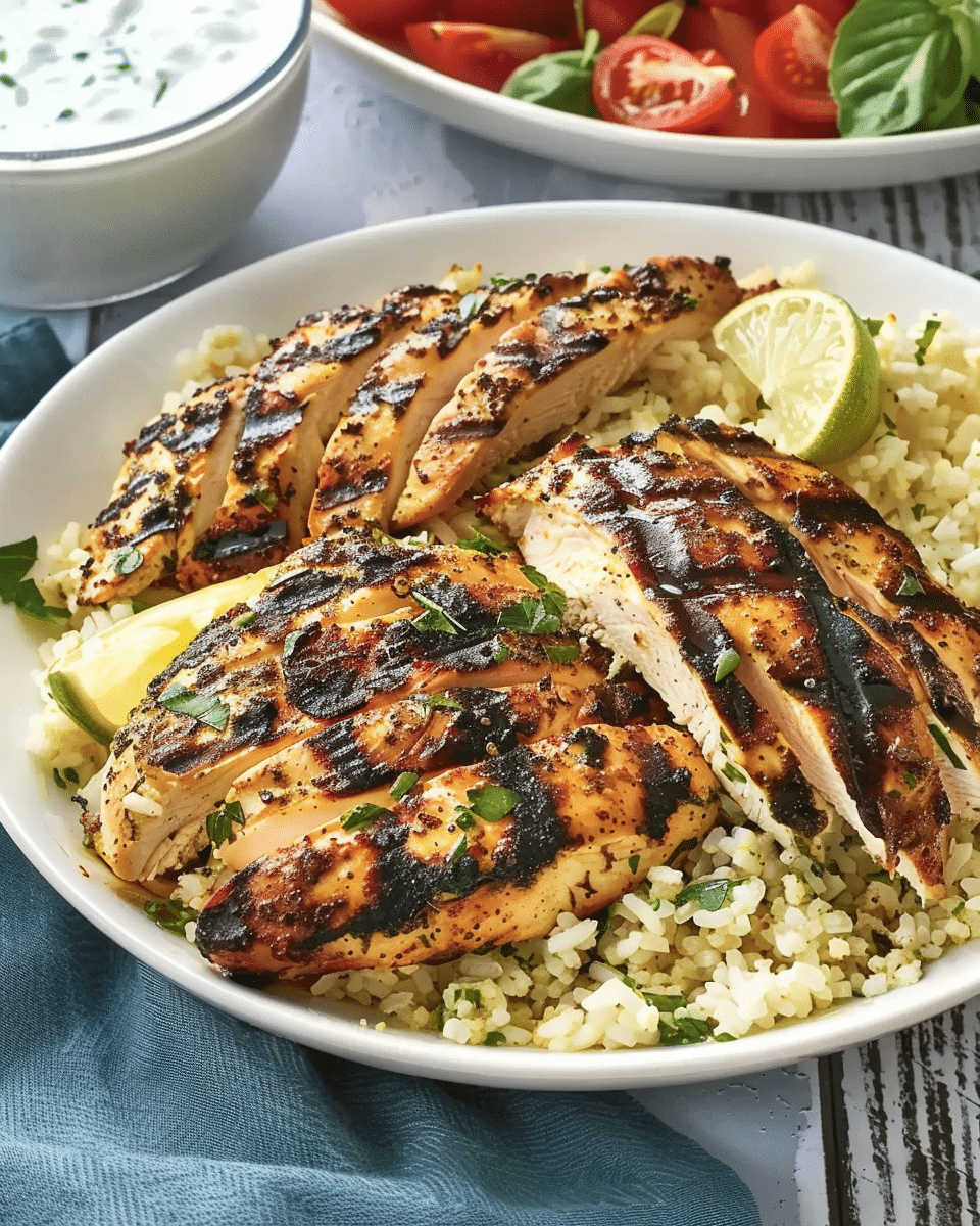 Grilled Greek Chicken