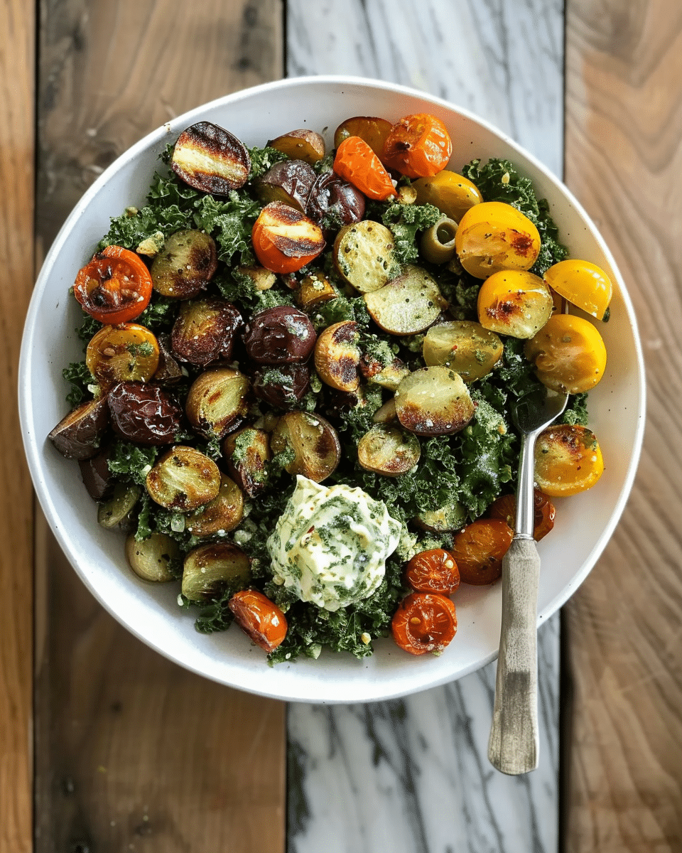 Kale and Roasted Veggie Salad