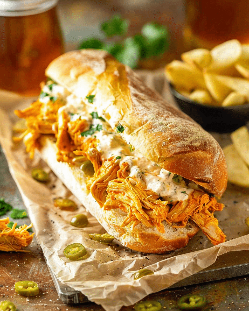 Buffalo Chicken Subs
