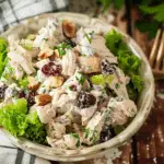 Chicken Salad with Cranberries & Walnuts