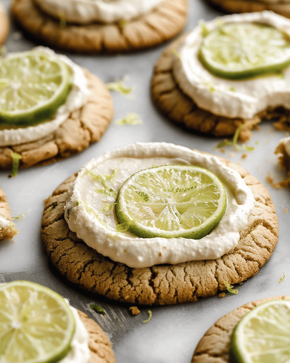 Key Lime Pie Cookies