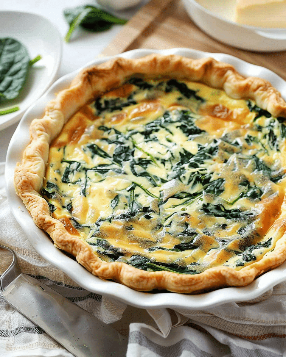 Spinach Quiche