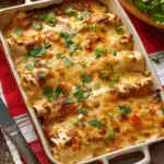 Creamy Chicken Enchiladas
