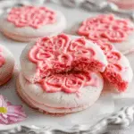 Crumbl Pink Velvet Cookies