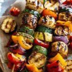 Grilled Vegetable Kabobs