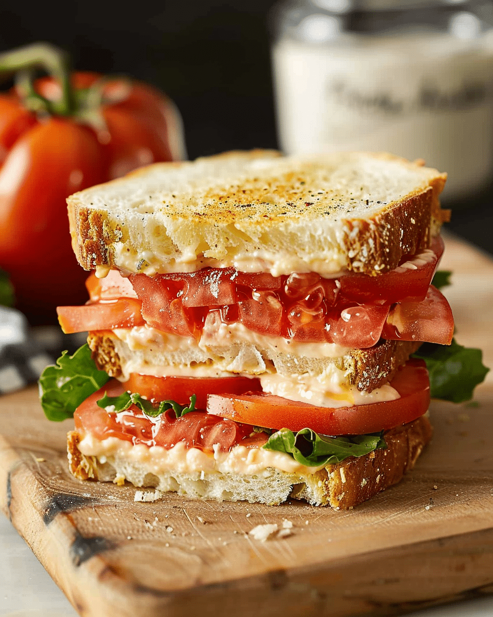 Tomato Sandwich Recipe