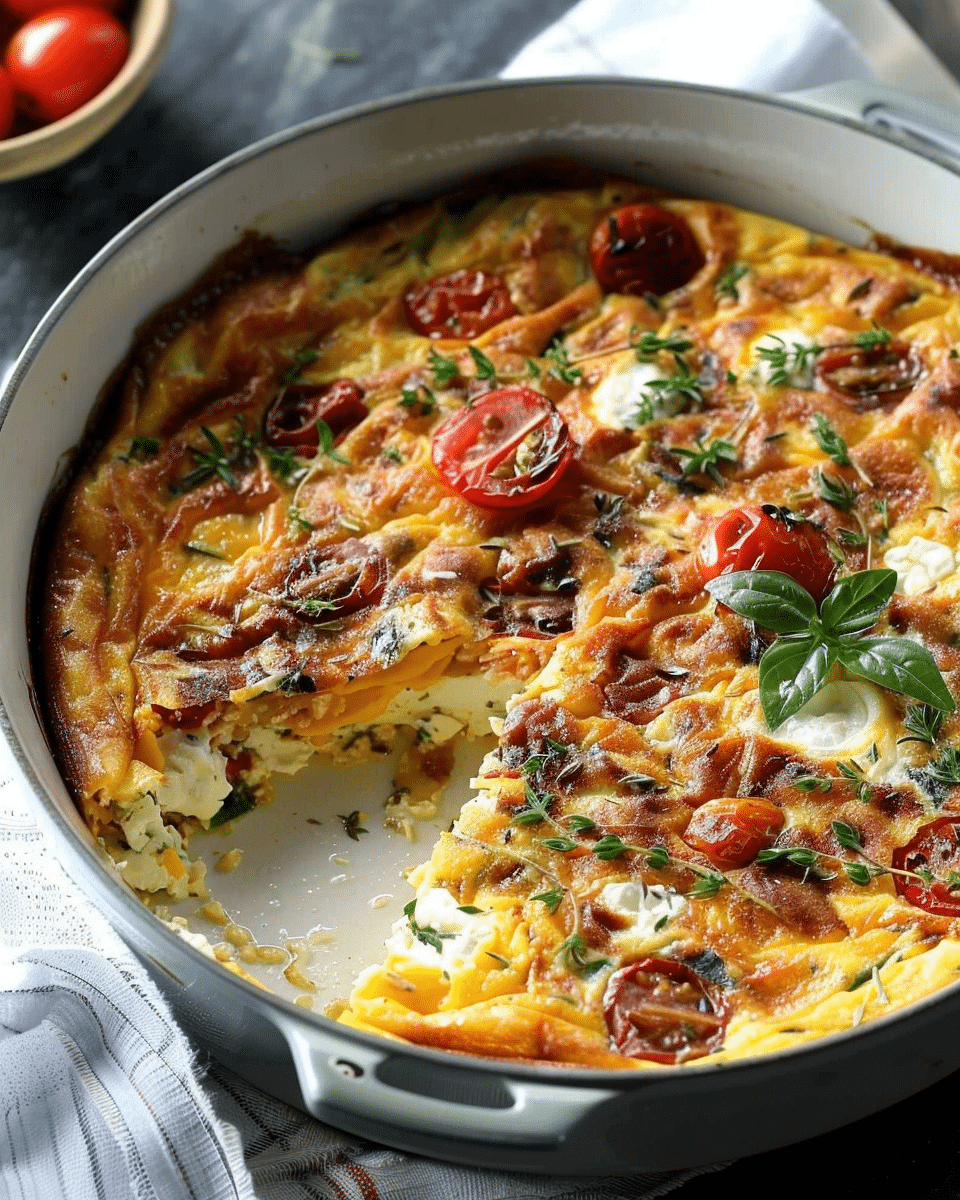 Cooker Frittata Provencal