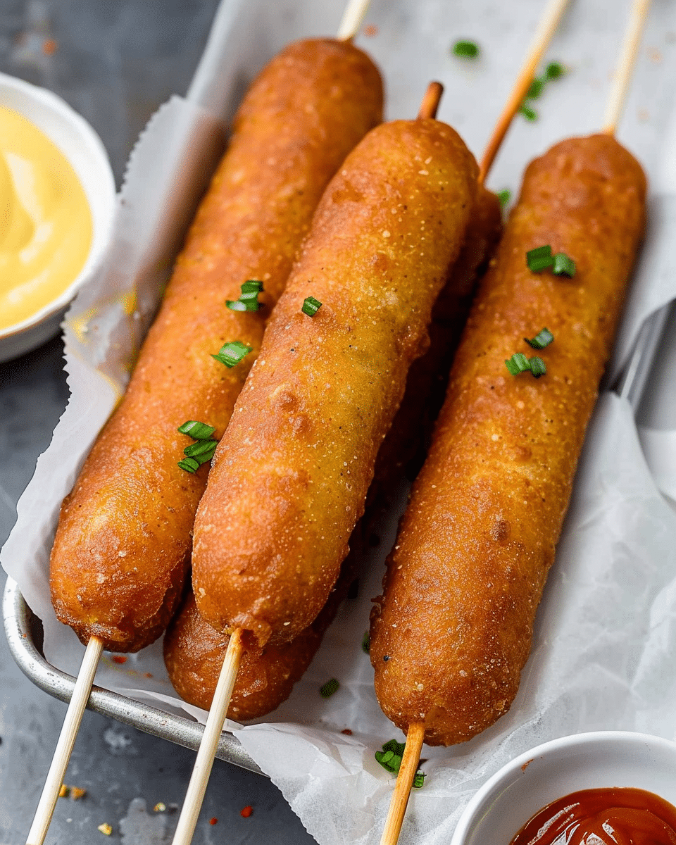 Vegan Corn Dogs