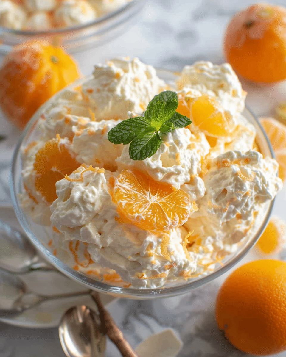 Orange Fluff Salad Recipe