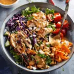 Rainbow Chicken Salad