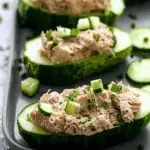 Tuna Cucumber Boats