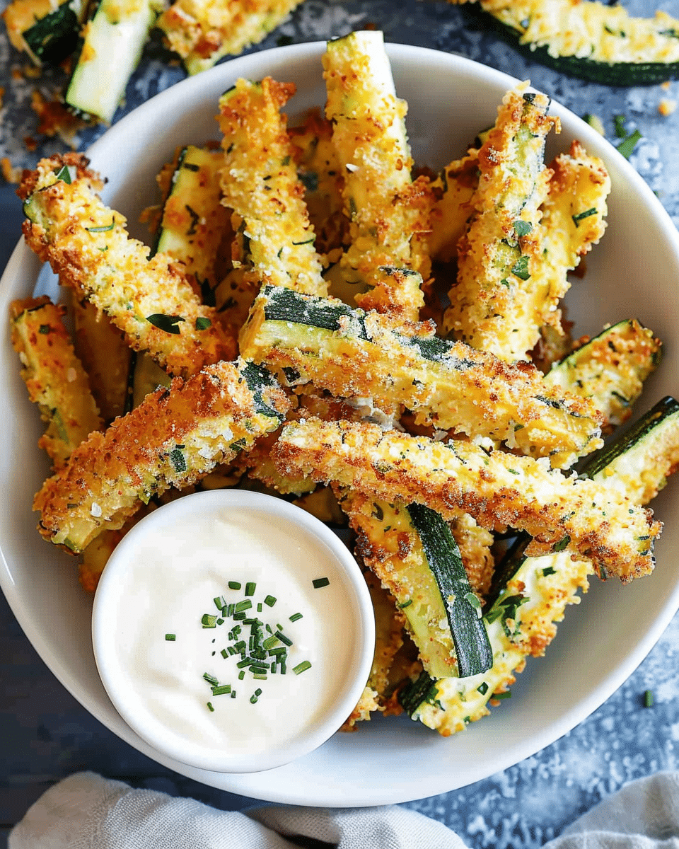 Air Fryer Zucchini Fries