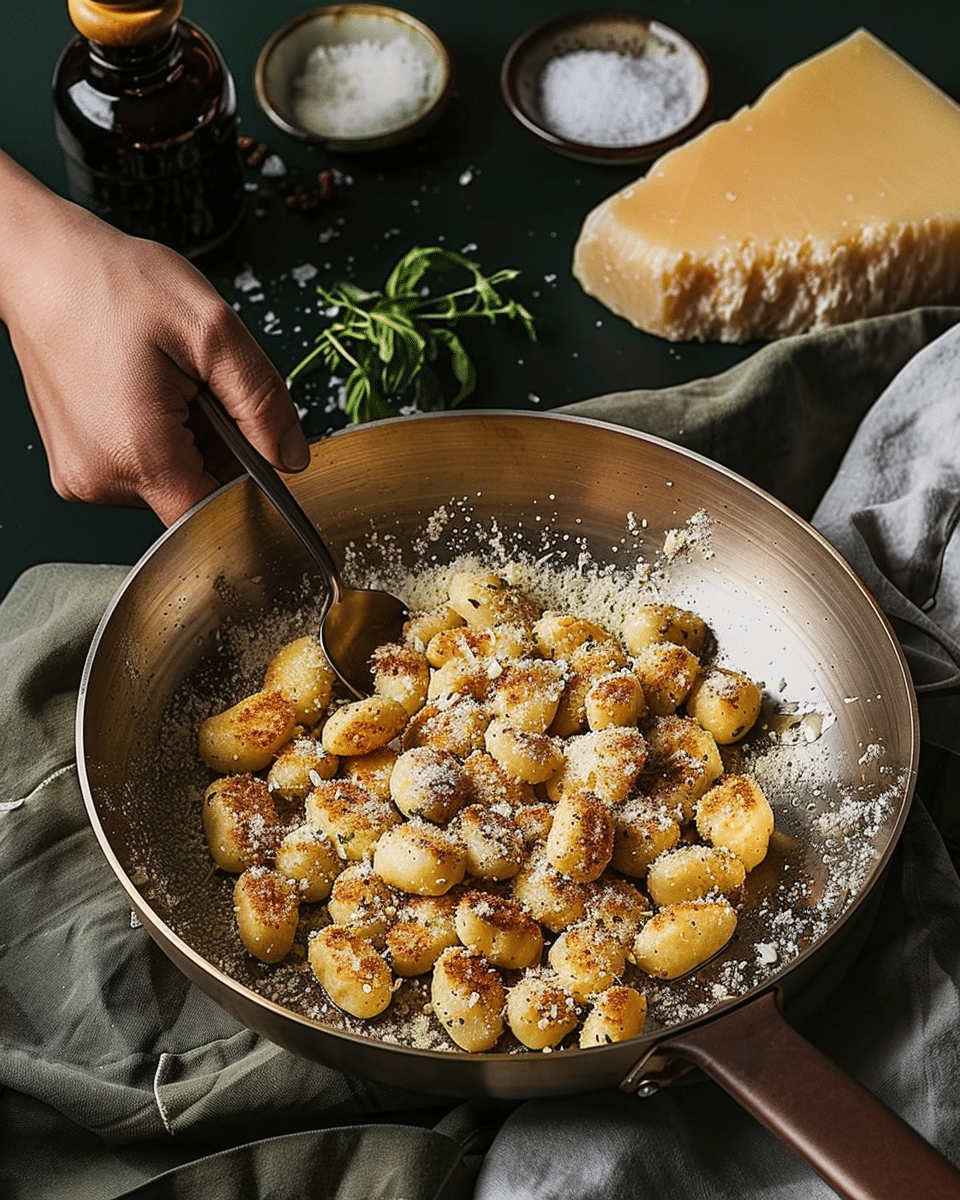 Cacio e Pepe Gnocchi