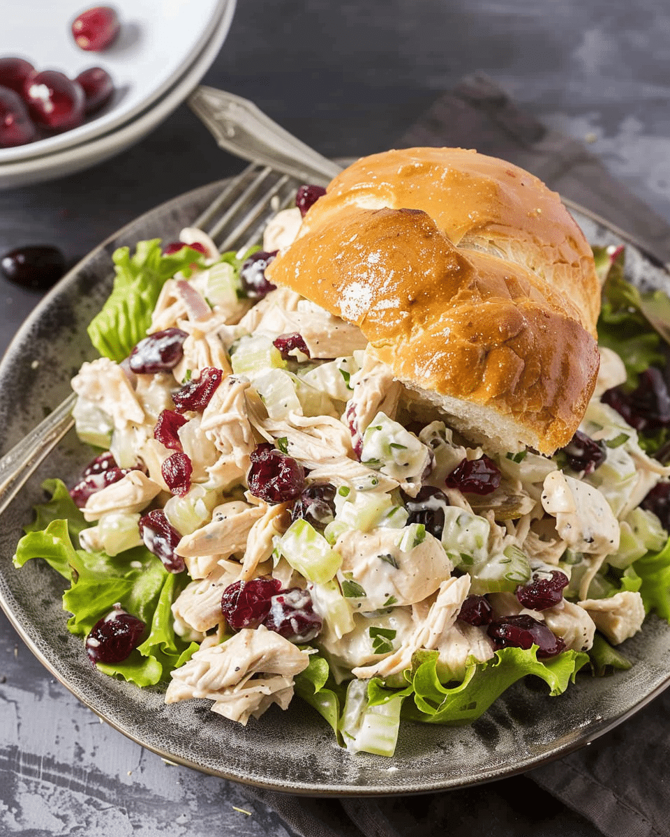 Cranberry Chicken Salad
