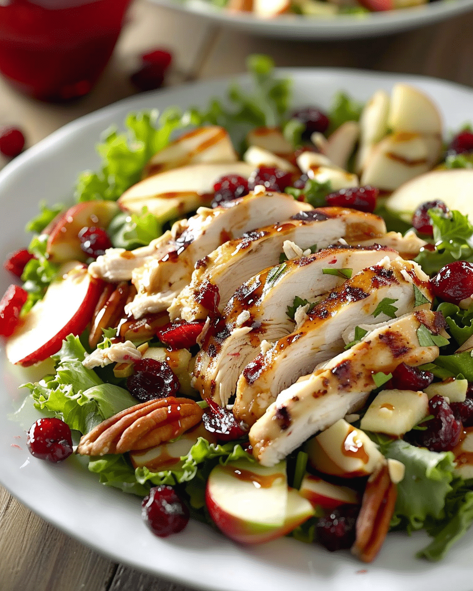 Harvest Apple Cranberry Chicken Salad