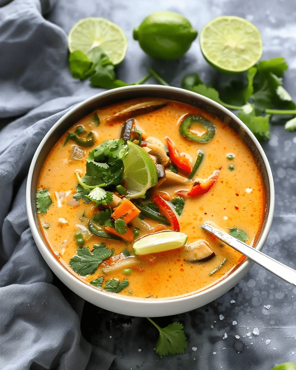 Thai Coconut Curry Soup