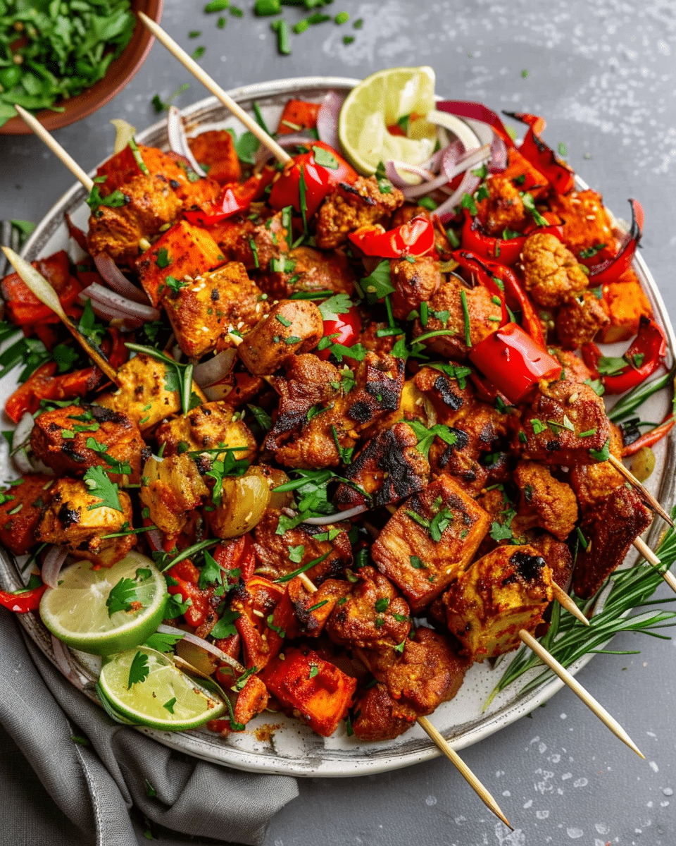 Tandoori Vegetables Platter