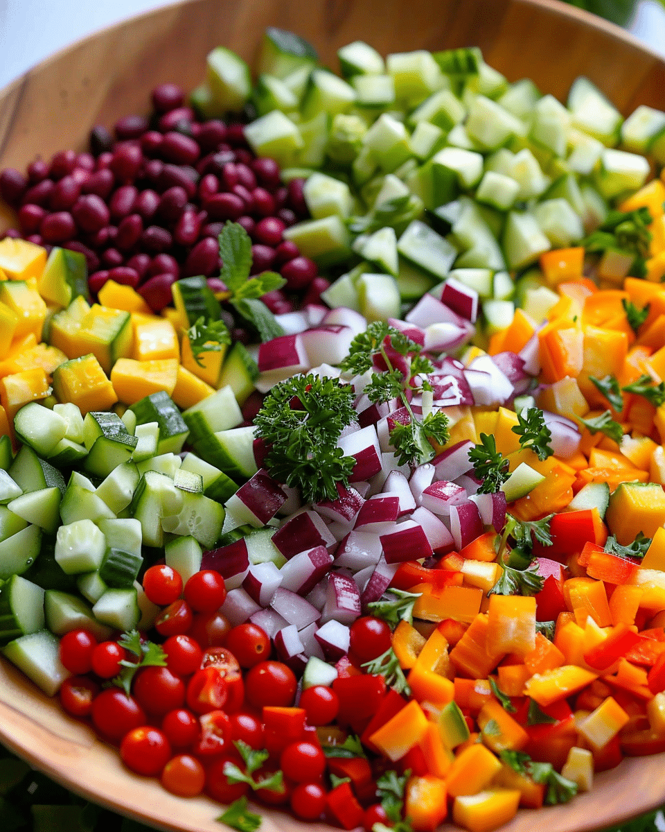 Eat-the-Rainbow Chopped Salad
