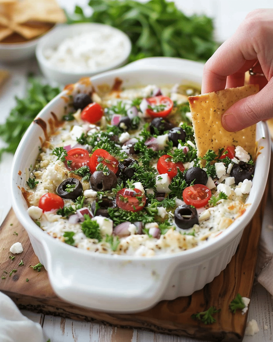 Layered Greek Dip