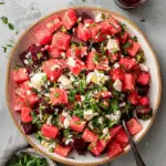 Watermelon Beet Salad
