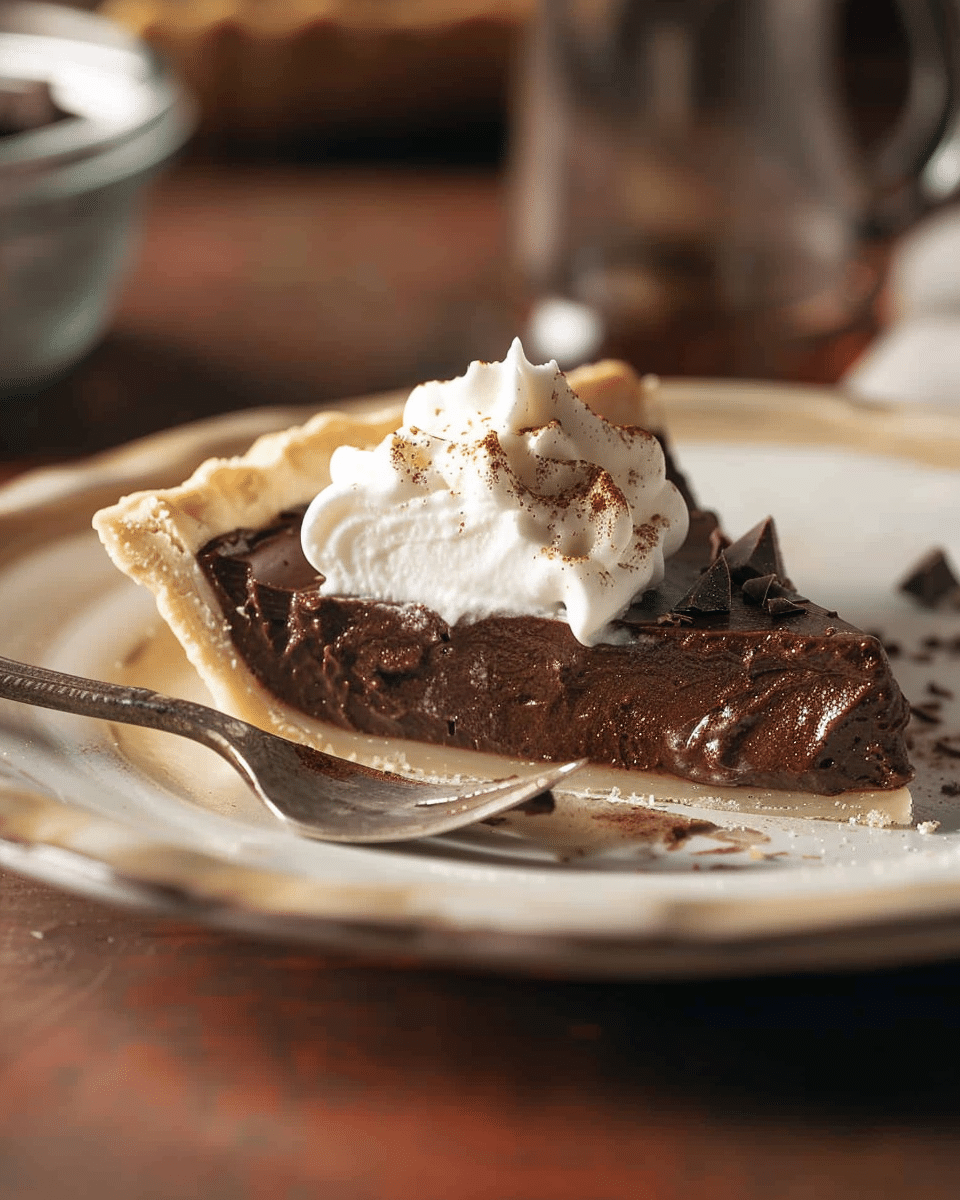 Chocolate Pie Recipe