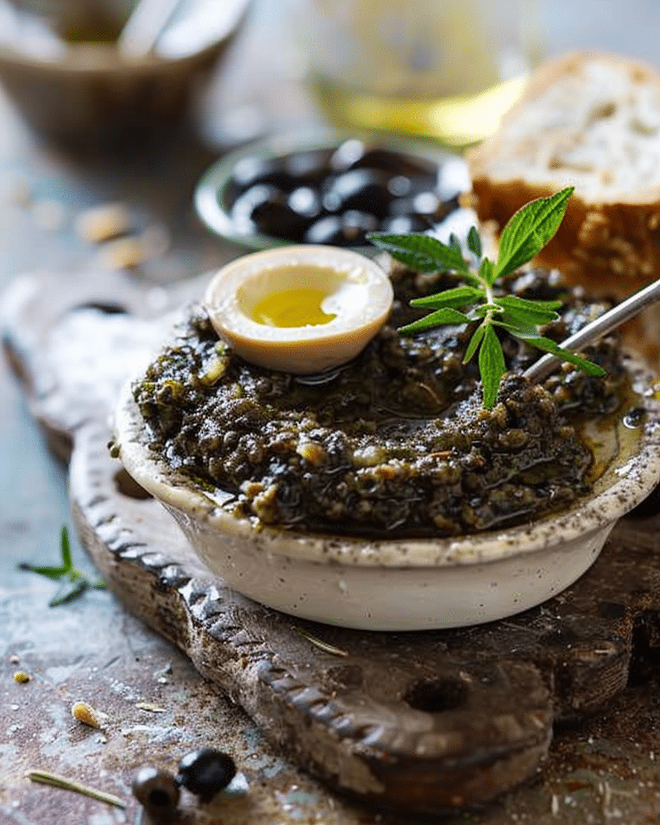 Greek Olive Paste: A Mediterranean Spread