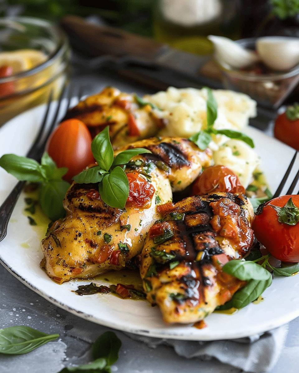 Mediterranean Grilled Chicken