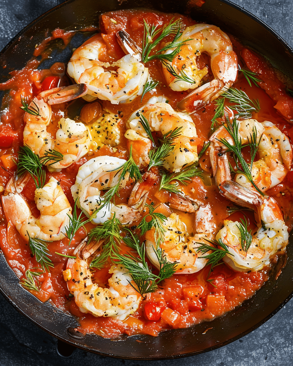 Prawn Saganaki