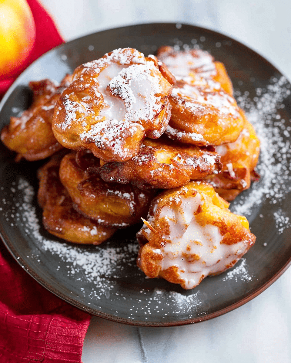 Sourdough Apple Fritters