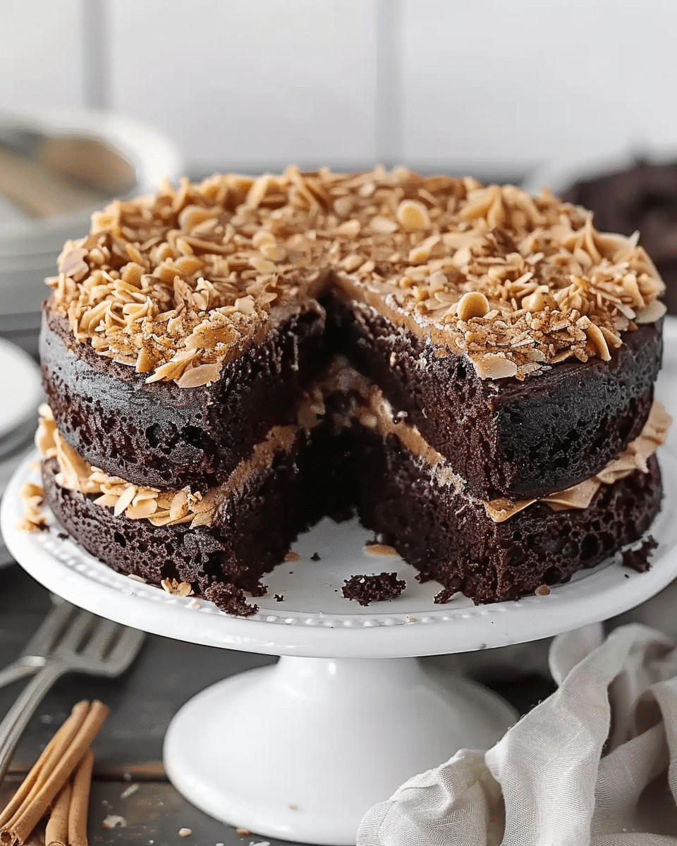 Gluten-Free German Chocolate Cake