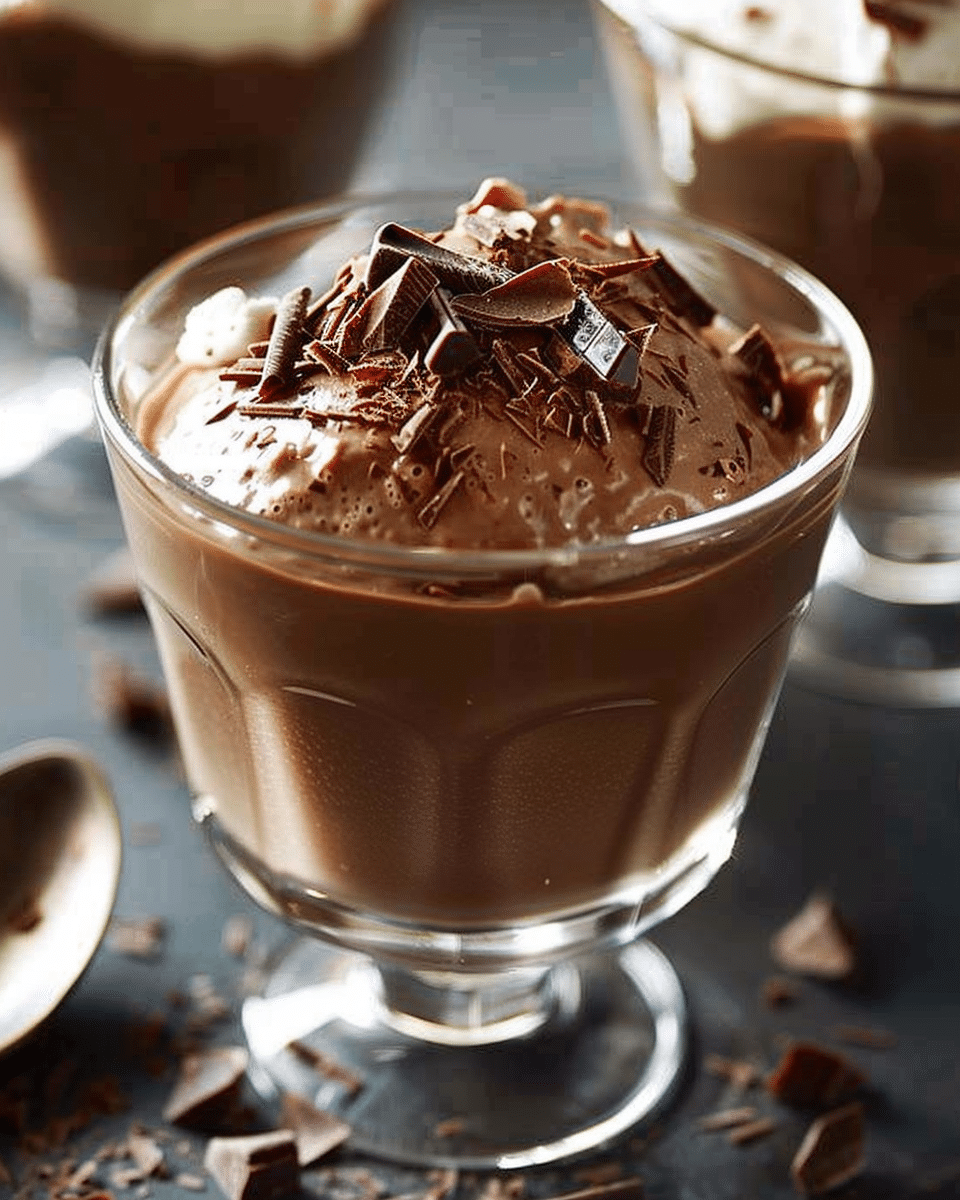 Chocolate Panna Cotta
