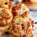 Pizza Muffins with Biscuits