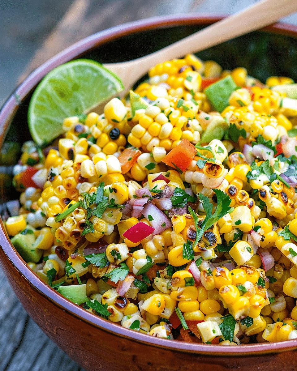 Grilled Corn Salad