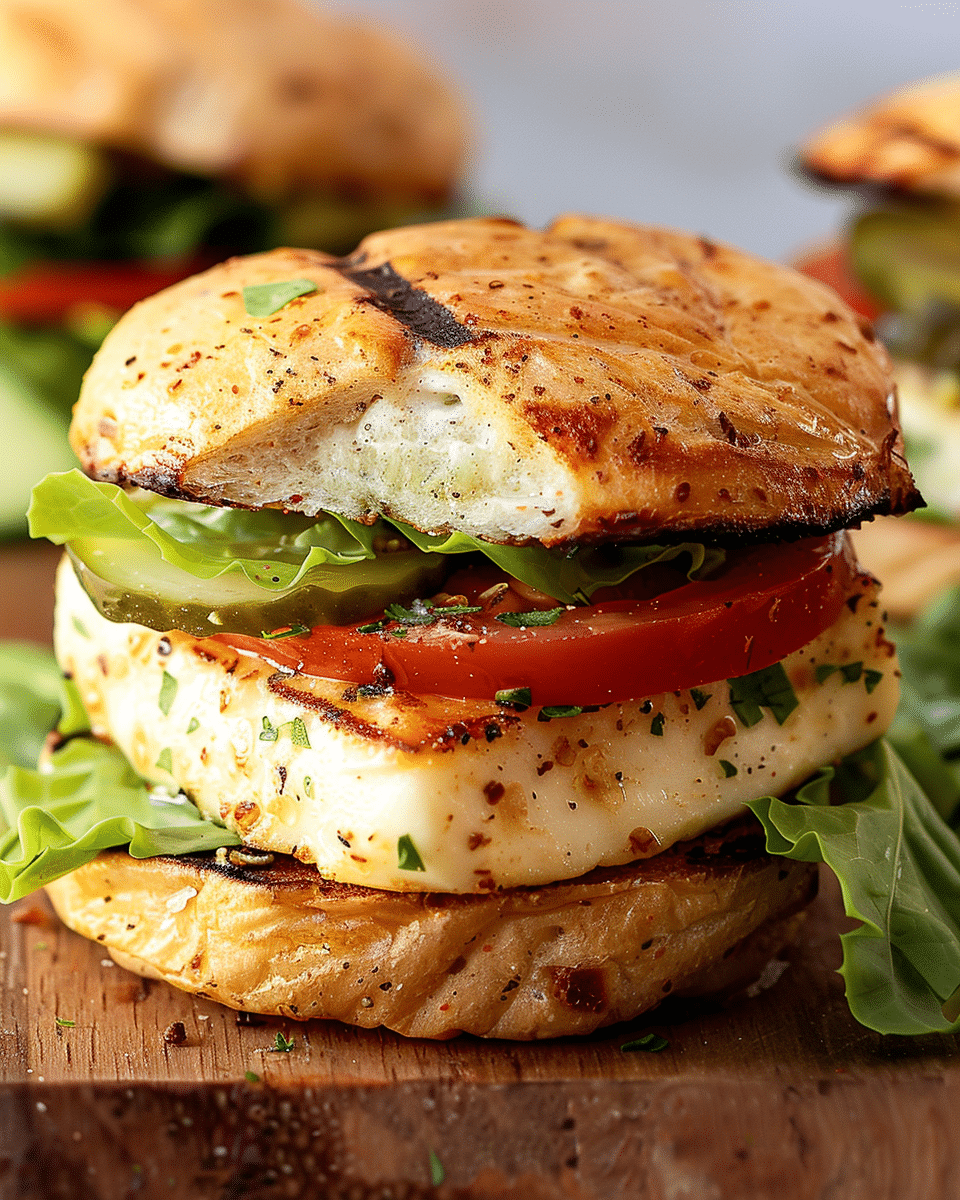 Halloumi Burger