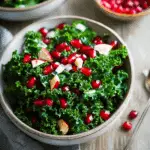 Kale Salad with Pomegranate Seeds
