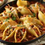 Taco-Stuffed Pasta Shells