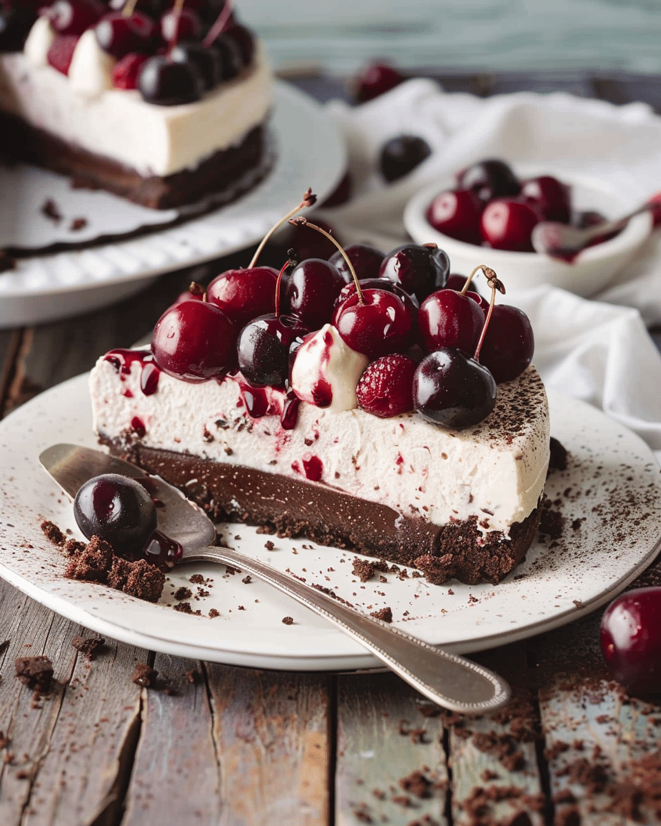Black Forest Cheesecake