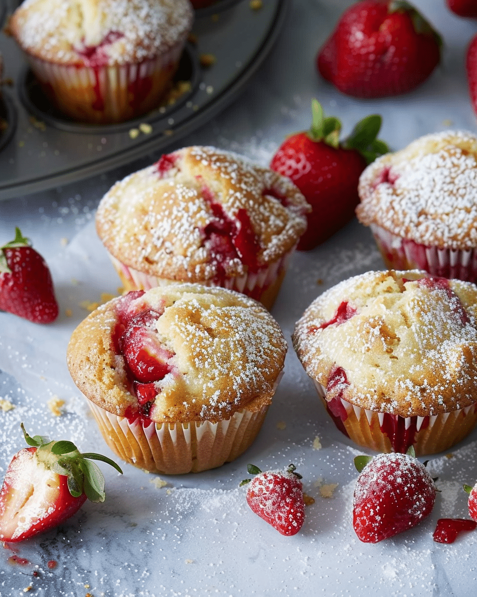 Strawberry Muffins