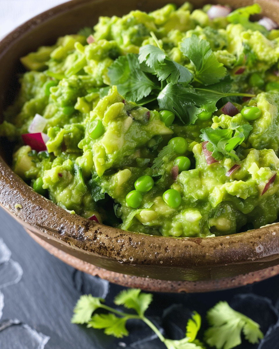 Frozen Pea Guacamole