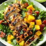 Grilled Mango-Avocado Chicken Salad