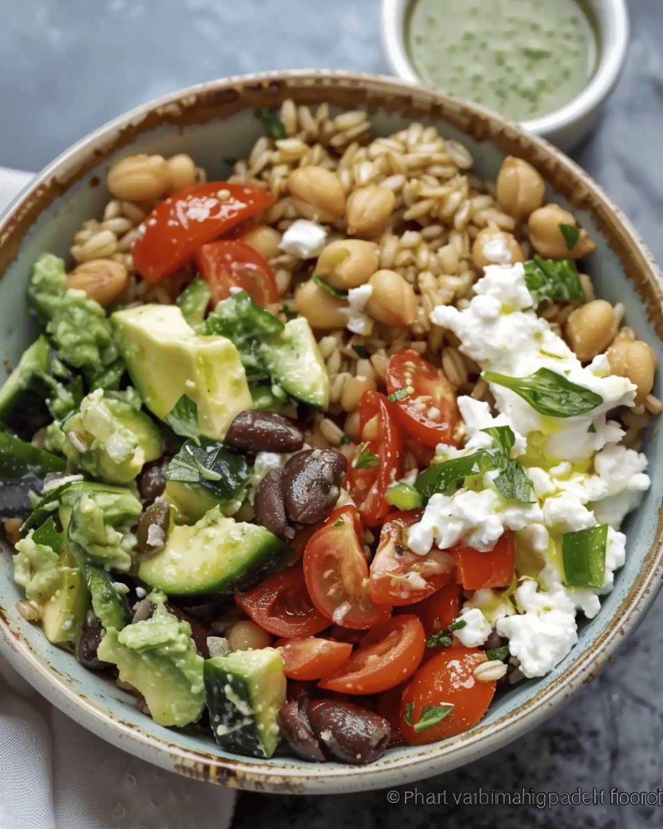 Mediterranean Grain Bowl Recipe