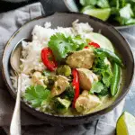 Skinny Thai Green Chicken Curry