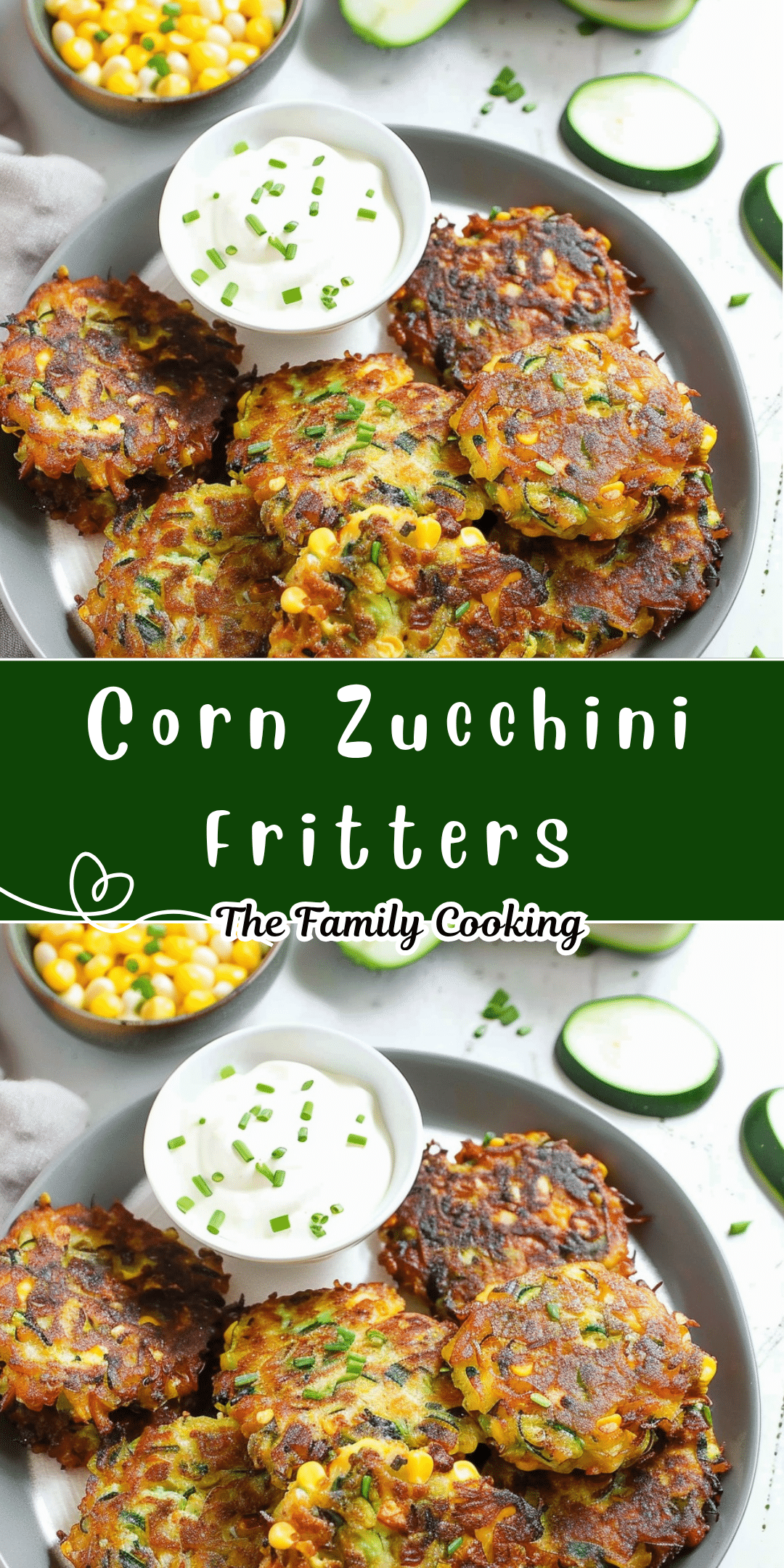 Corn Zucchini Fritters